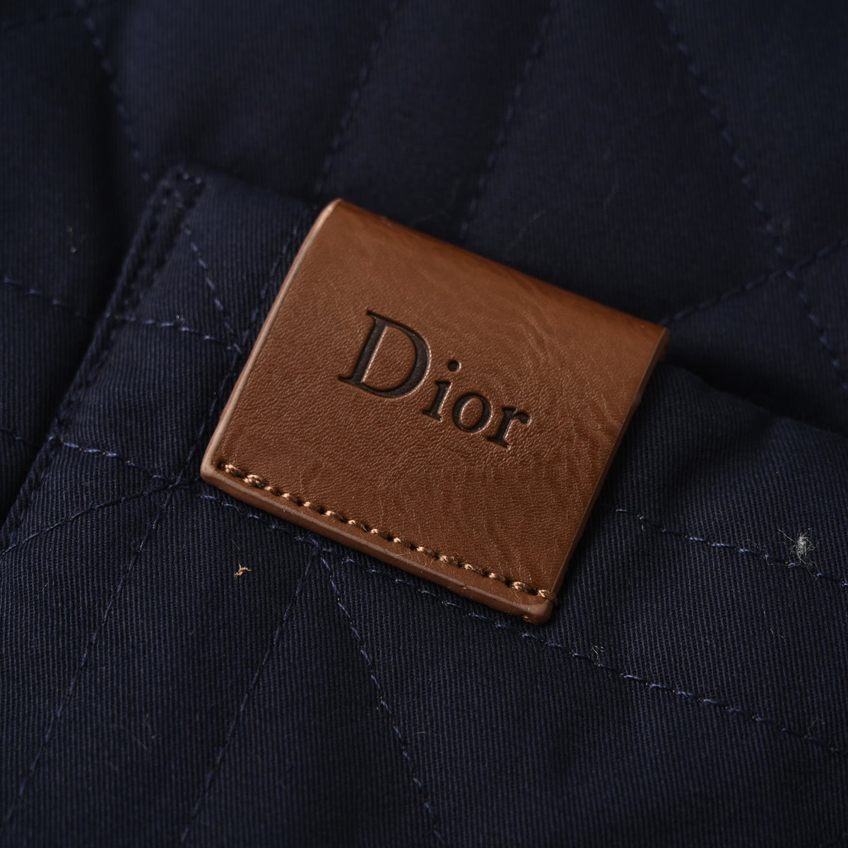 Christian Dior CD Cannage Padded Jacket with Leather-Trim Pockets | Cold-Weather Statement Outerwear