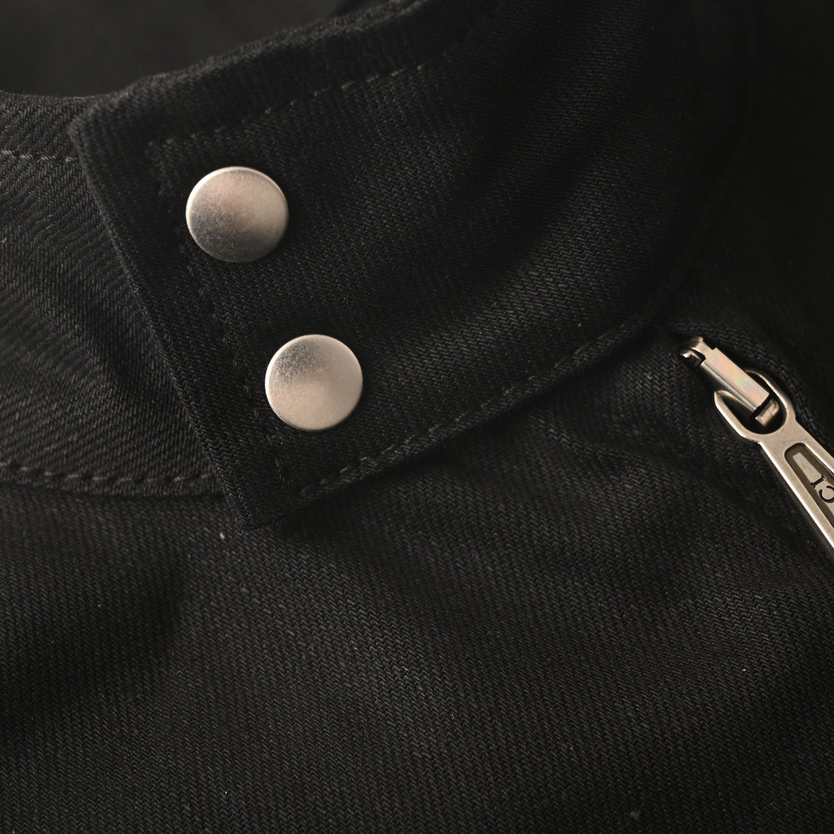 Gucci Unisex Horsebit Detail Twill Biker Jacket