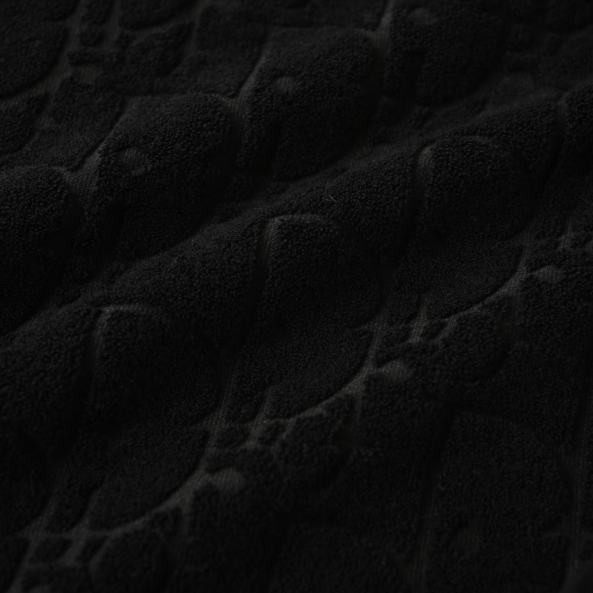 Christian Dior Letter Monogram Short-Sleeve T-Shirt with All-Over Jacquard Pattern
