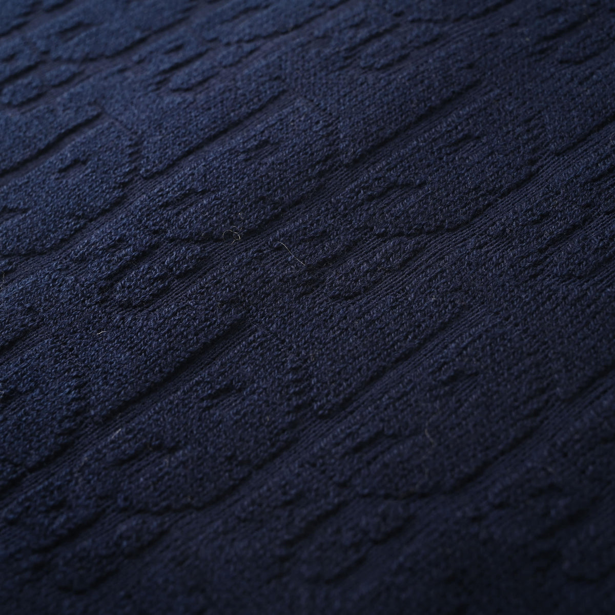 Christian Dior Raised Jacquard Crewneck Sweater with All-Over Pattern and Textured Knit Design