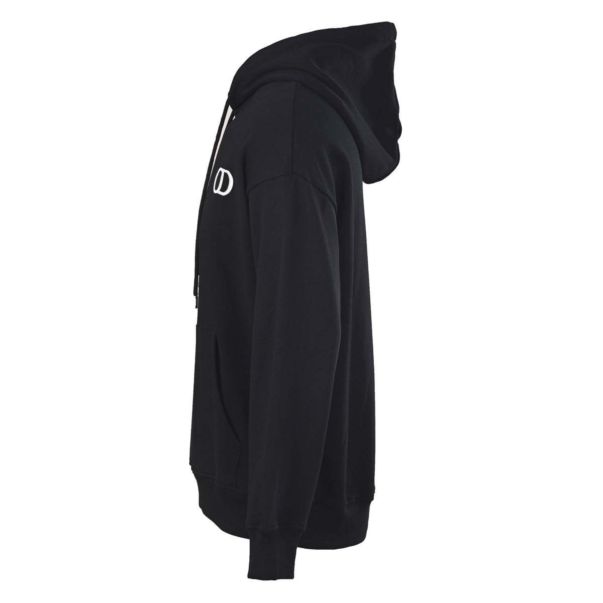 Christian Dior Classic CD Letter Embroidered Hoodie for Casual Layering and Everyday Streetwear Styling