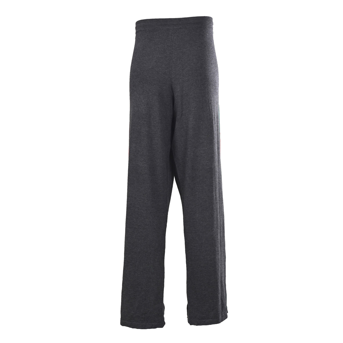 Gucci Relaxed-Fit Wool Trousers with Red and Green Web Trim