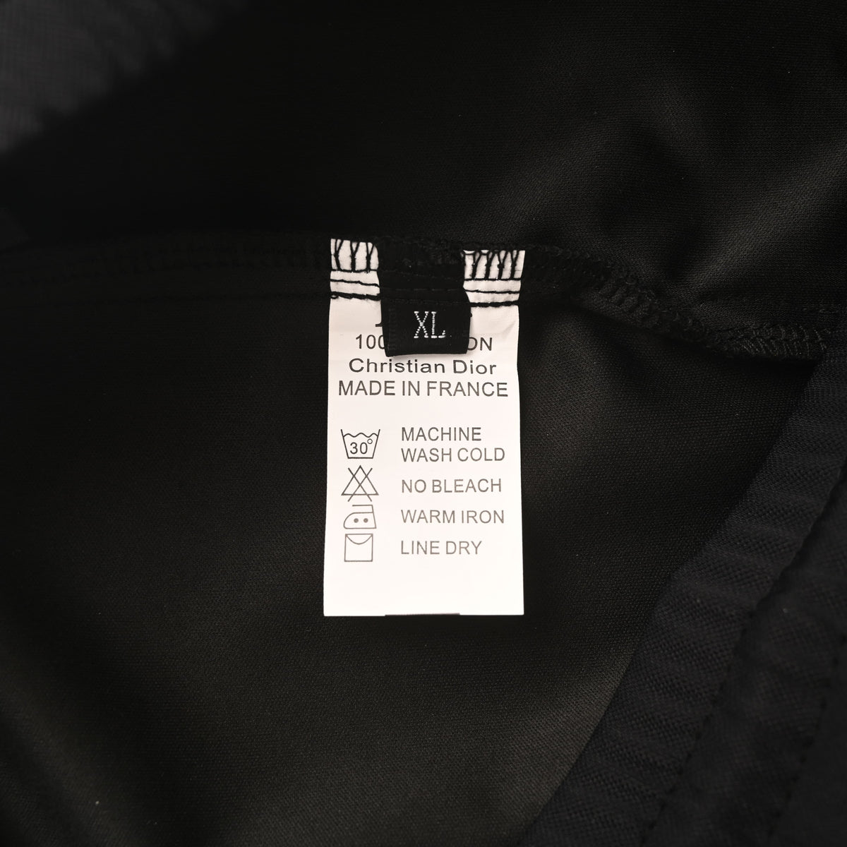 Christian Dior Monogram Cuffed Jogger Pants with Square Label, Letter Embroidery and Side Pockets