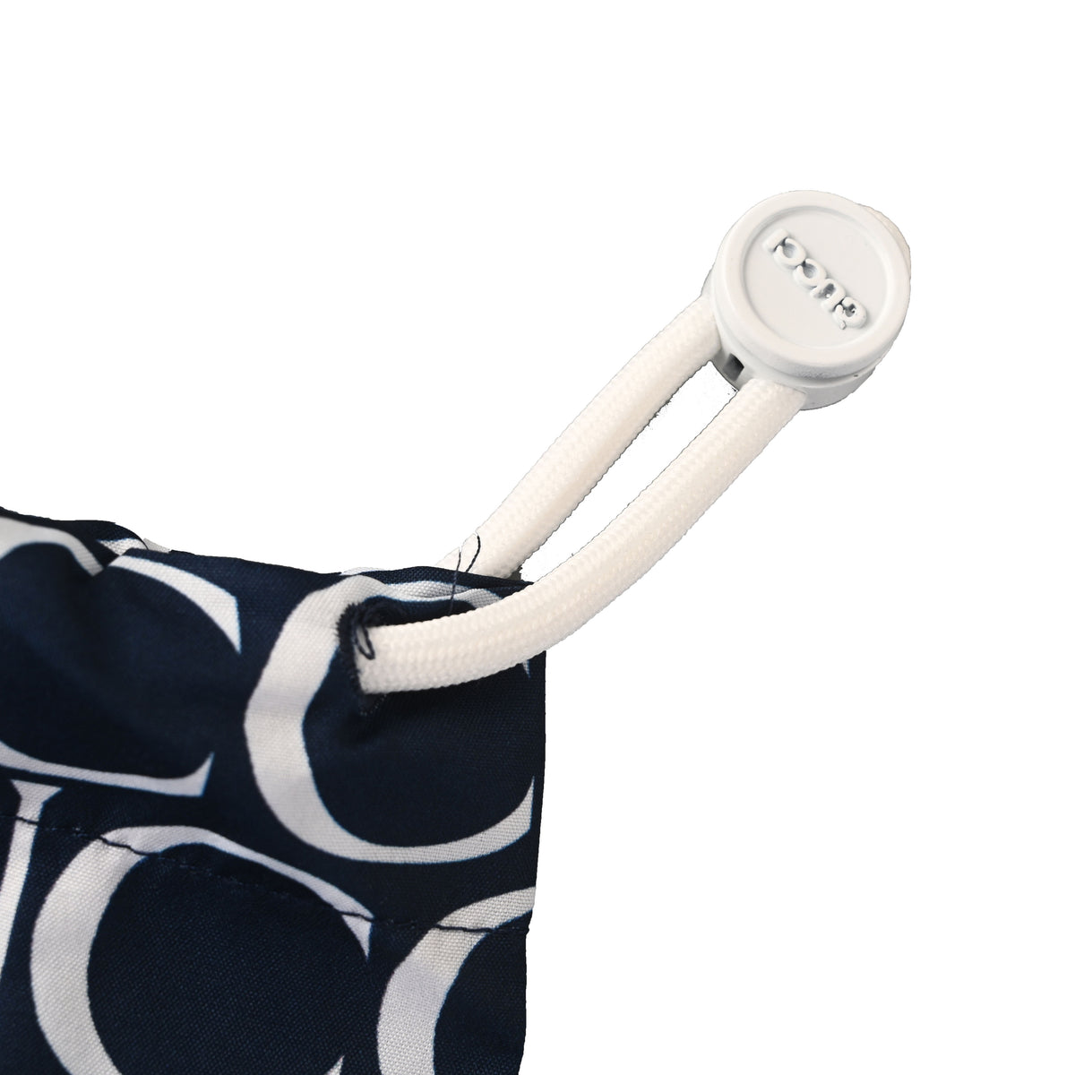 Gucci Navy All-Over Logo Print Drawstring Shorts