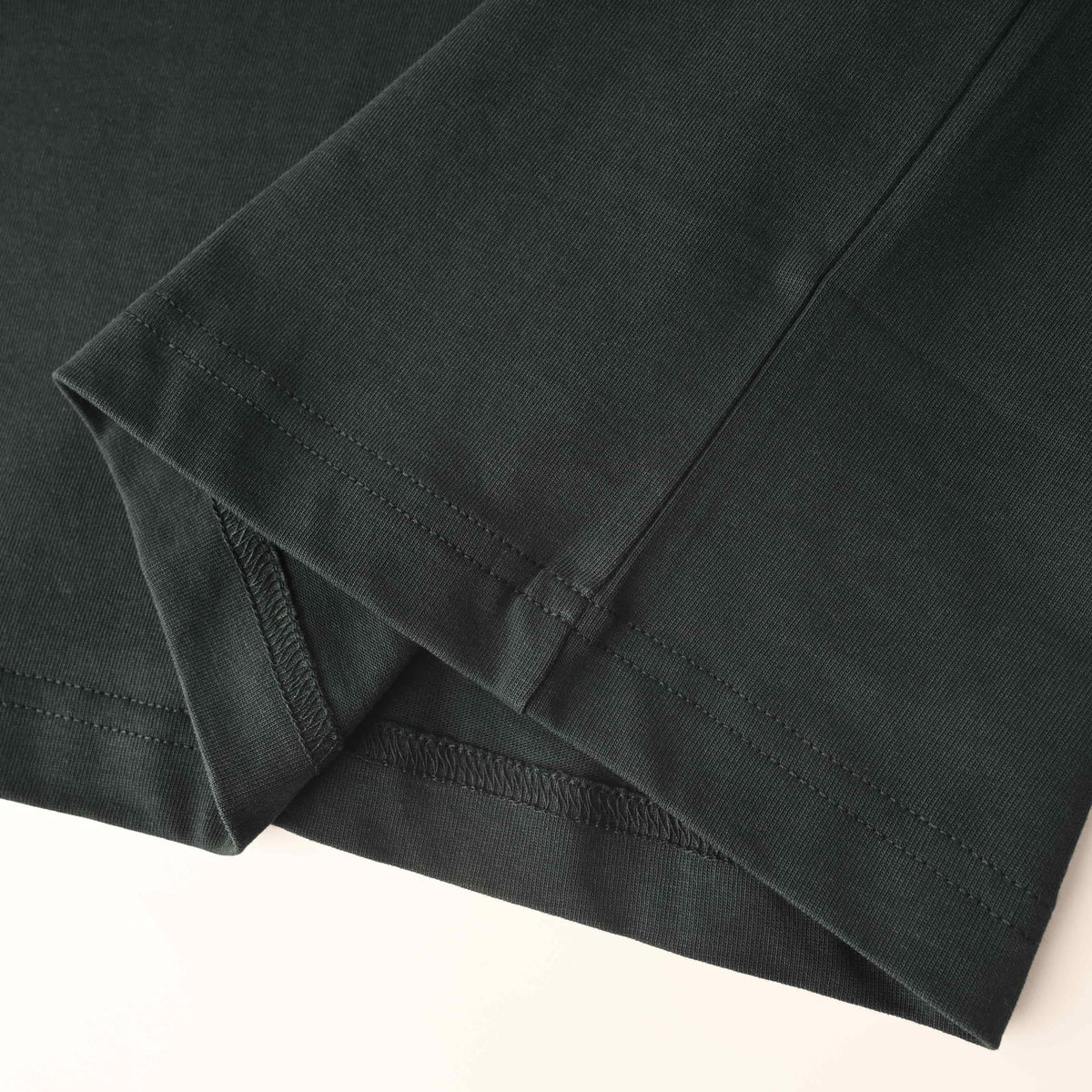 Christian Dior Woodland Caterpillar Embroidered T-Shirt, Deep Green Raised Detail Short Sleeve Tee