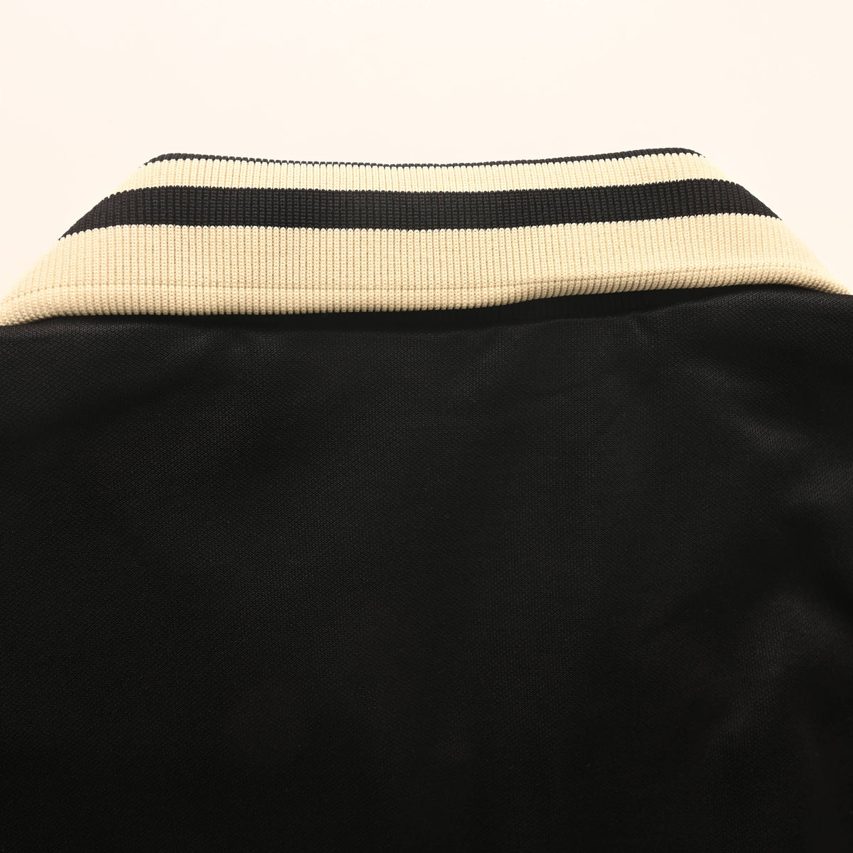 Gucci Unisex GG Embroidered Half-Zip Track Top in Black