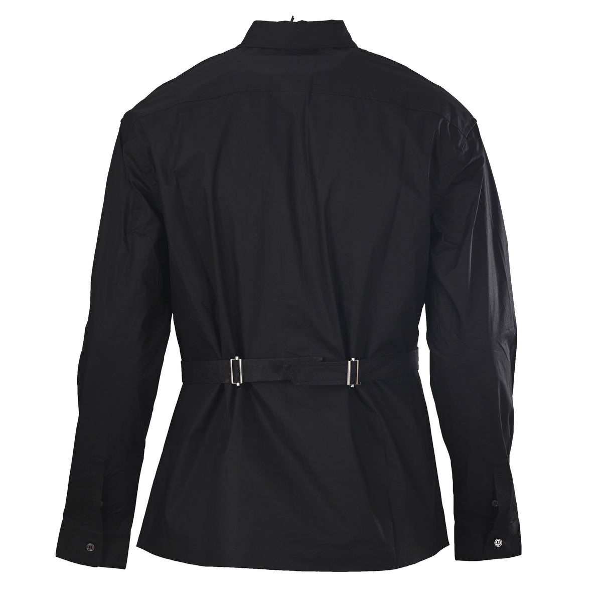 Christian Dior Four-Pocket Utility Jacket with Back-Tie Waist Belt, Safari-Inspired Outerwear