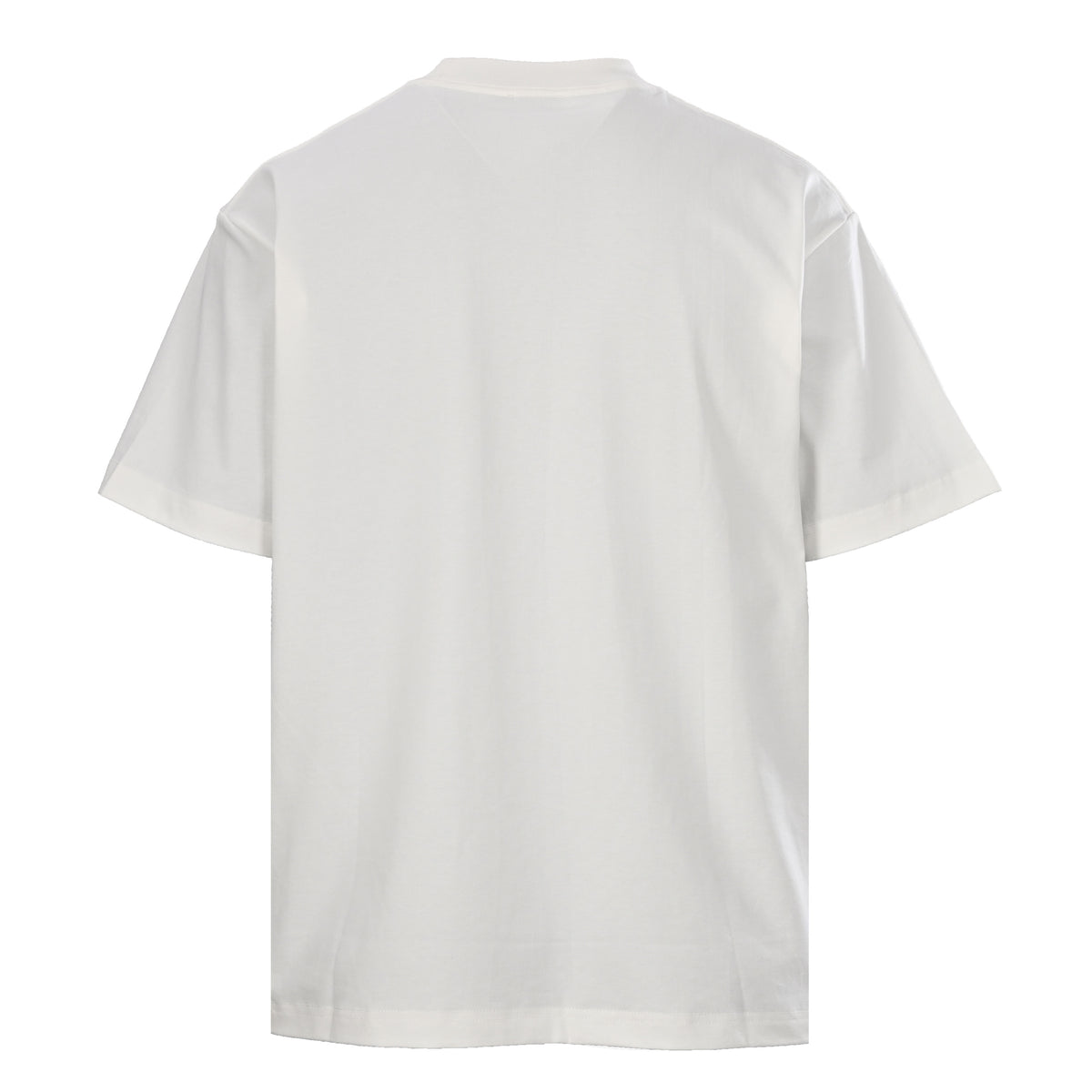 Christian Dior Silver-Thread Script Embroidered T-Shirt, Decorative Lettering Short Sleeve Tee