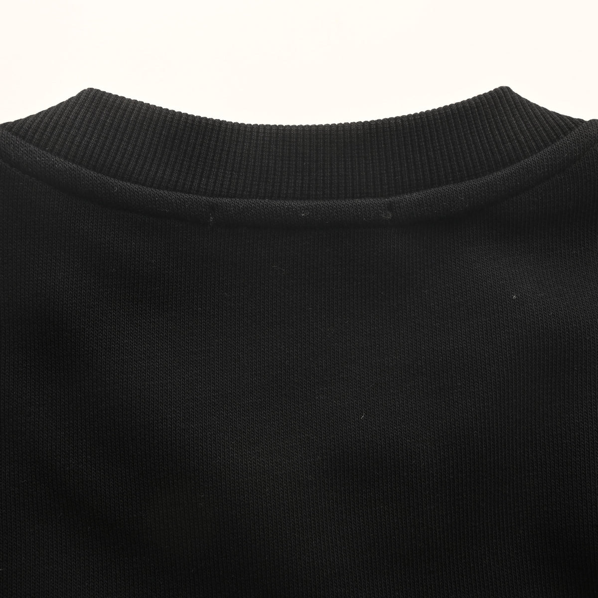 Christian Dior Faux-Pocket Crew Neck Sweatshirt with Monogram and Stripe Detailing