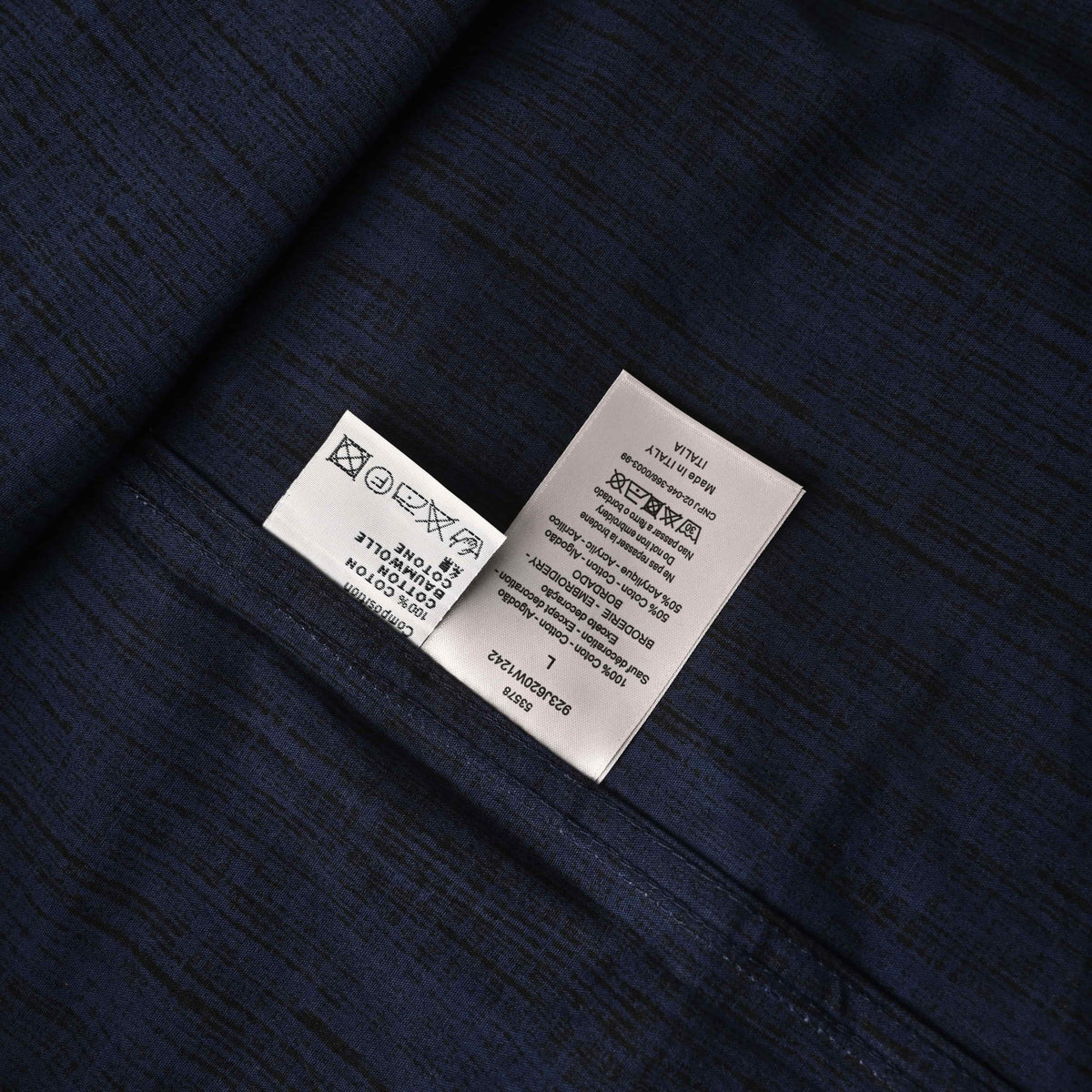 Christian Dior Monogram Denim Overshirt, All-Over Pattern Jean Shirt Jacket for Layered Casual Looks