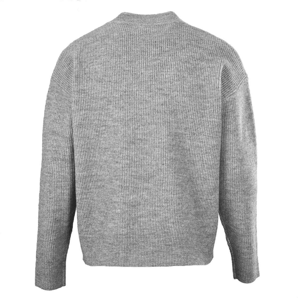 Christian Dior Lettering Embroidered Wool Knit Sweater, Casual Knitwear for Layered Outfits