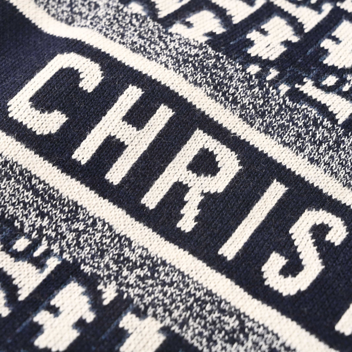 Christian Dior Oblique Reversible Cashmere Knit Jacket, Monogram Jacquard Outerwear with Back Lettering