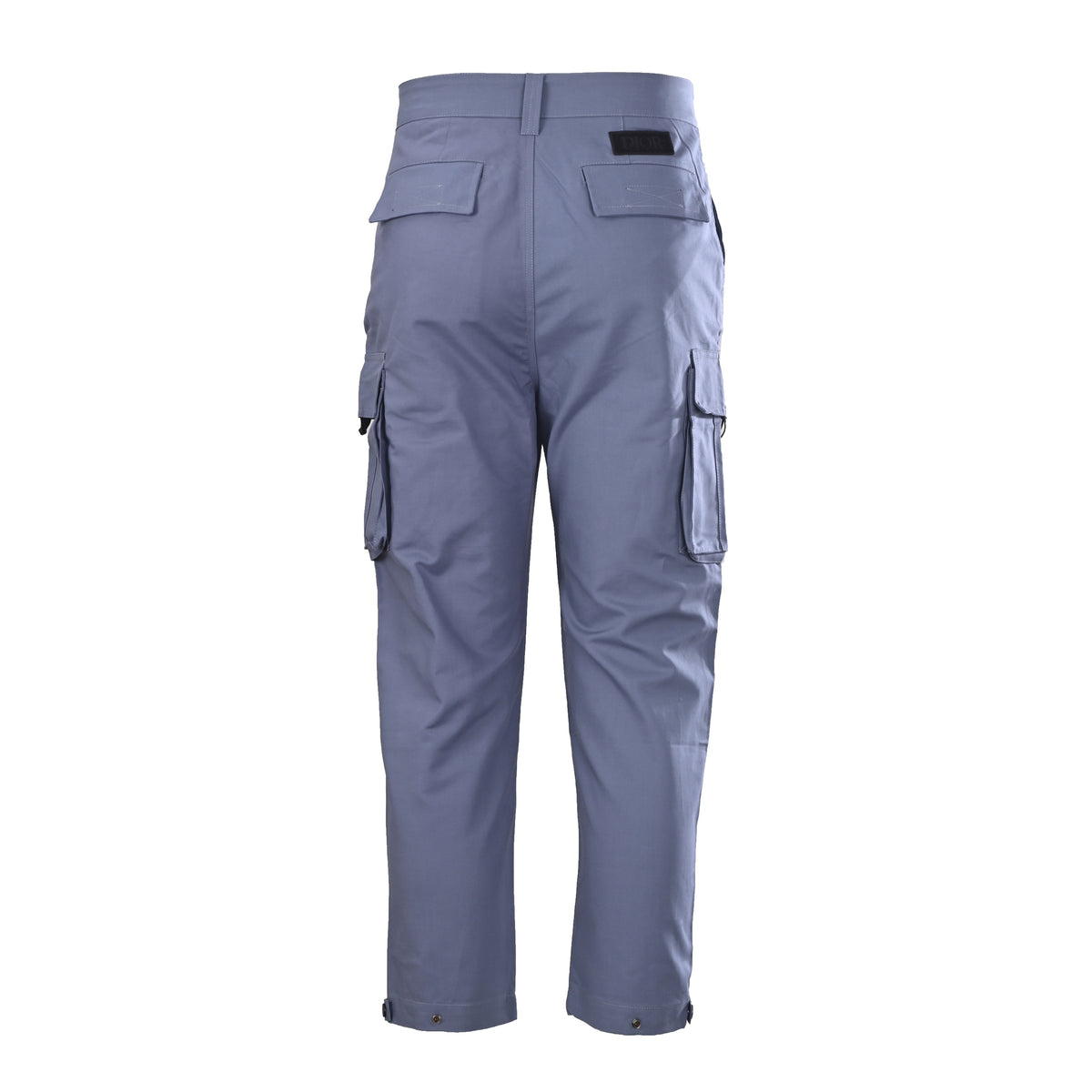 Christian Dior Cargo Pants with Hook-and-Loop Pocket Detail, Utility Trousers for Casual Streetwear