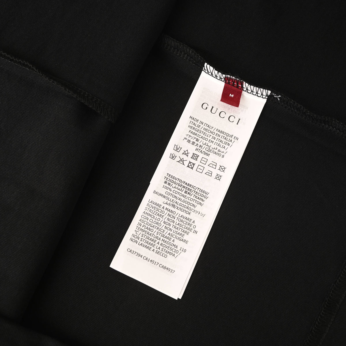 Gucci Black GG Logo Relaxed-Fit Crewneck T-Shirt