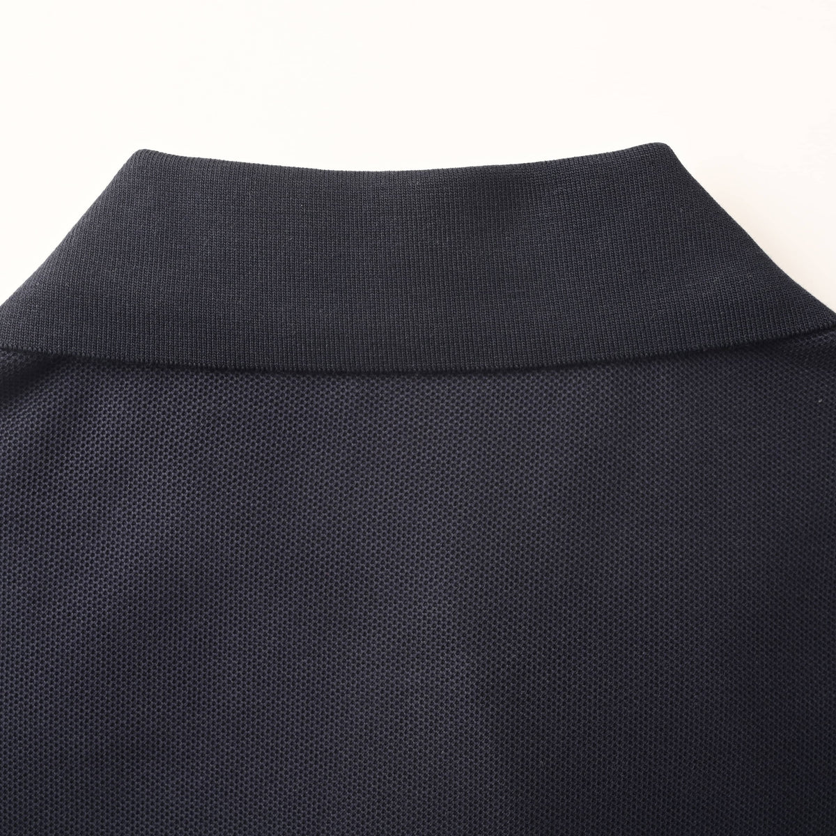 Gucci Navy Tonal GG Embroidered Oversized Cotton Piqué Polo Shirt