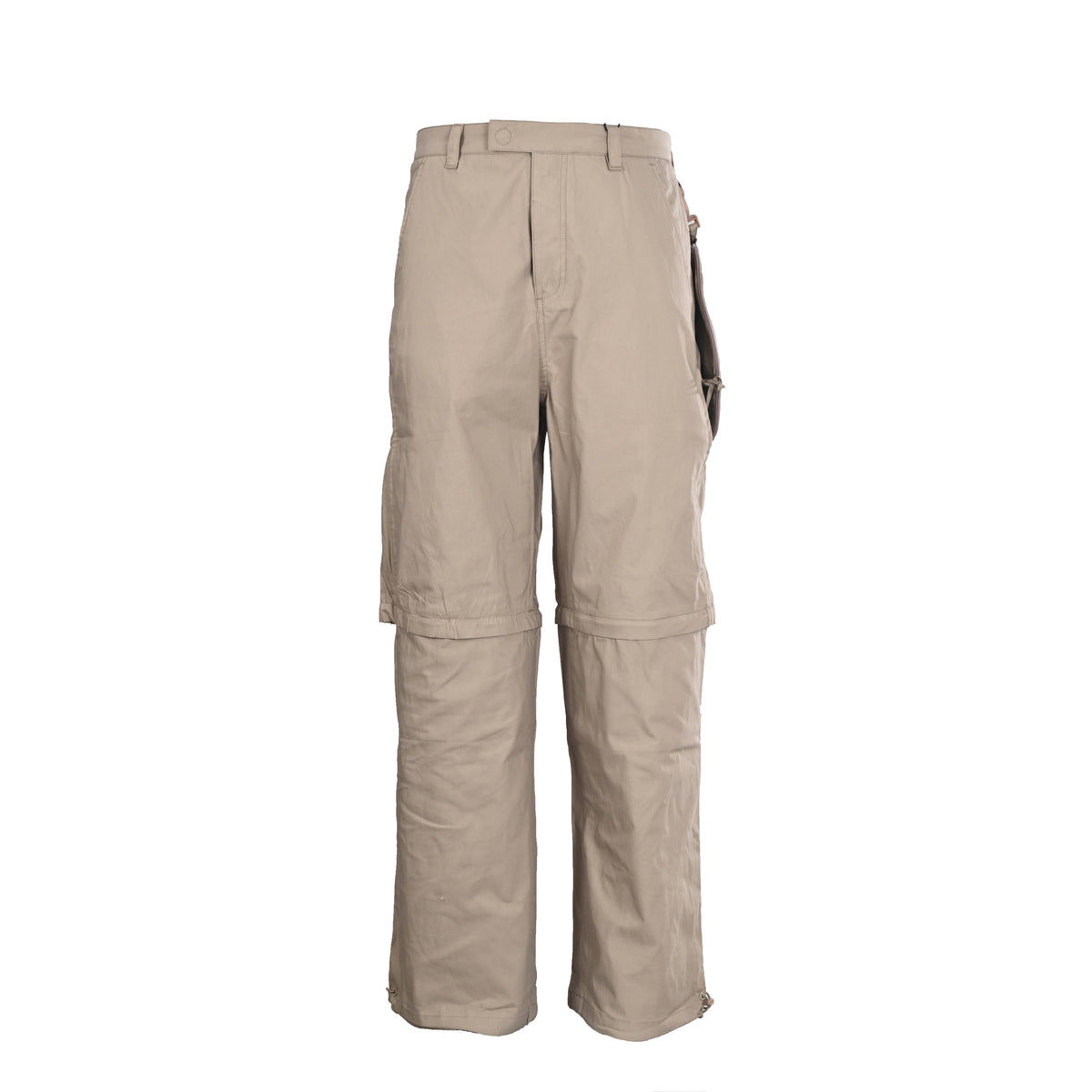 Christian Dior Utility Cargo Pants with Detachable Saddle Bag and Full-Length Workwear Styling