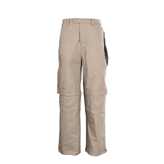 Christian Dior Utility Cargo Pants with Detachable Saddle Bag and Full-Length Workwear Styling