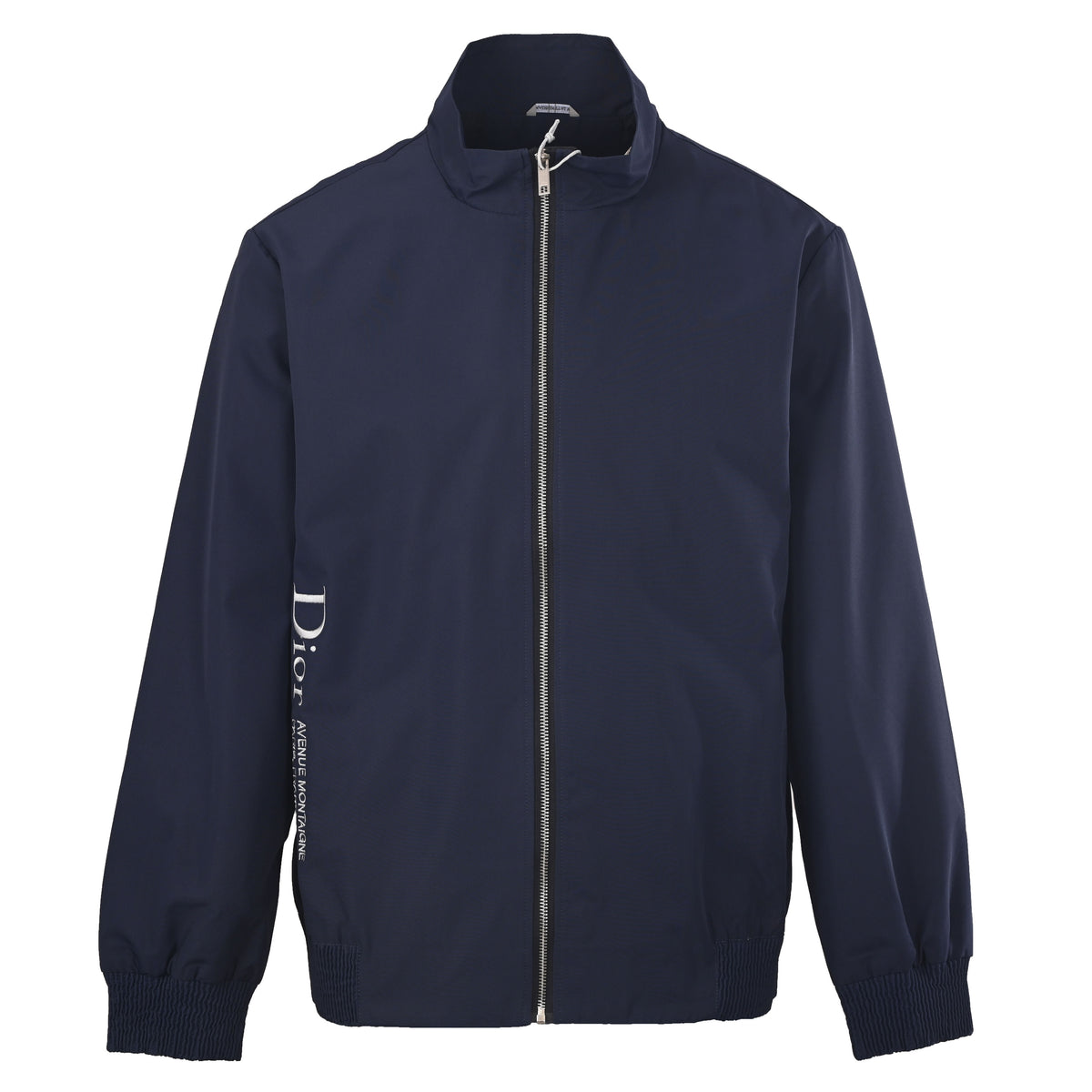 Christian Dior Technical Fabric Jacket with Embroidered Lettering, Streetwear Outerwear