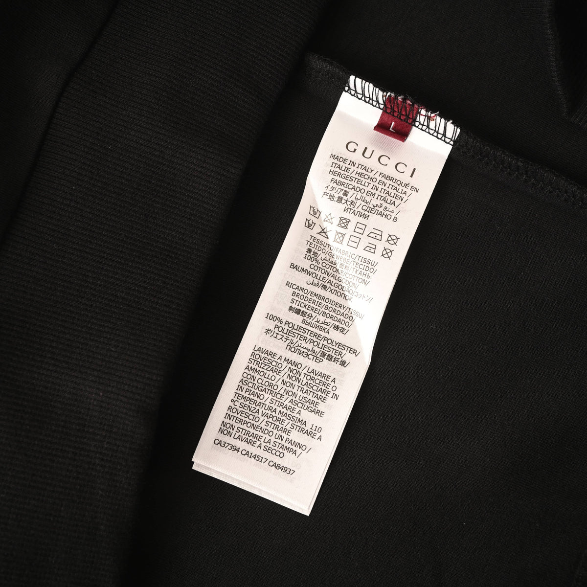 Gucci Embossed Interlocking G Cotton Crewneck Sweatshirt
