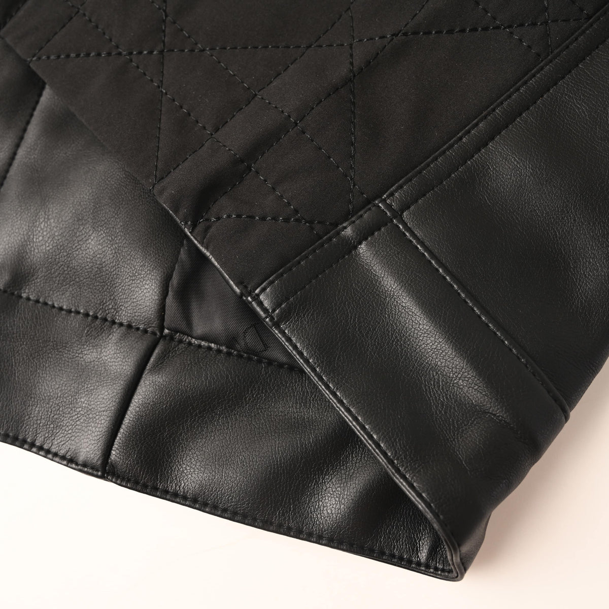 Christian Dior CD Diamond-Pattern Leather Jacket | Statement Outerwear for Streetwear Styling