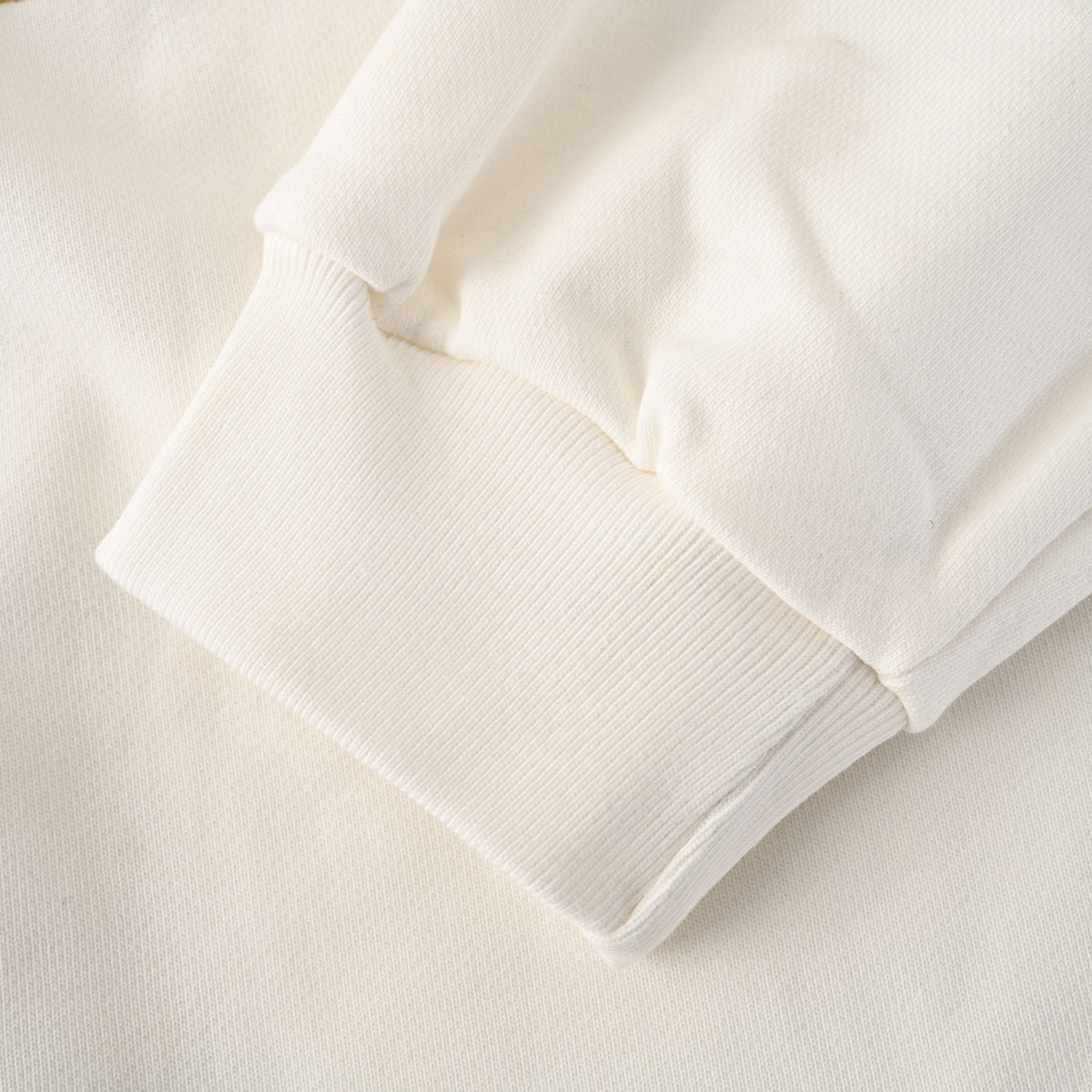 Gucci White Wave Graphic Embroidered Logo Cotton Hoodie