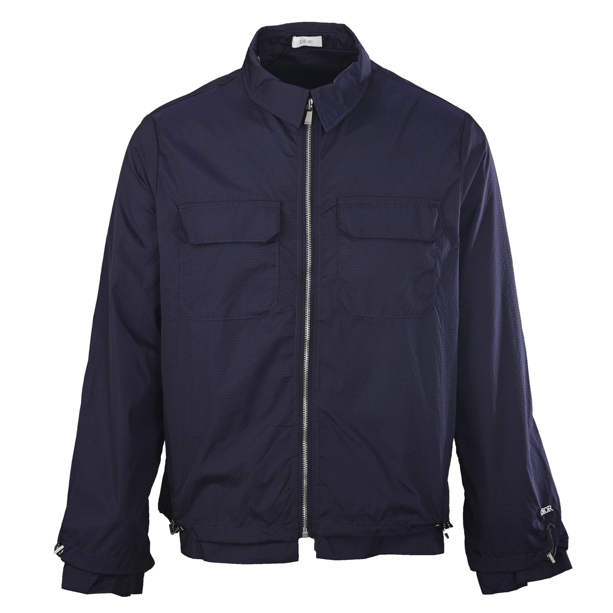 Christian Dior Utility-Style Multi-Pocket Jacket with Zip Fastening for Casual Layering and Streetwear Looks