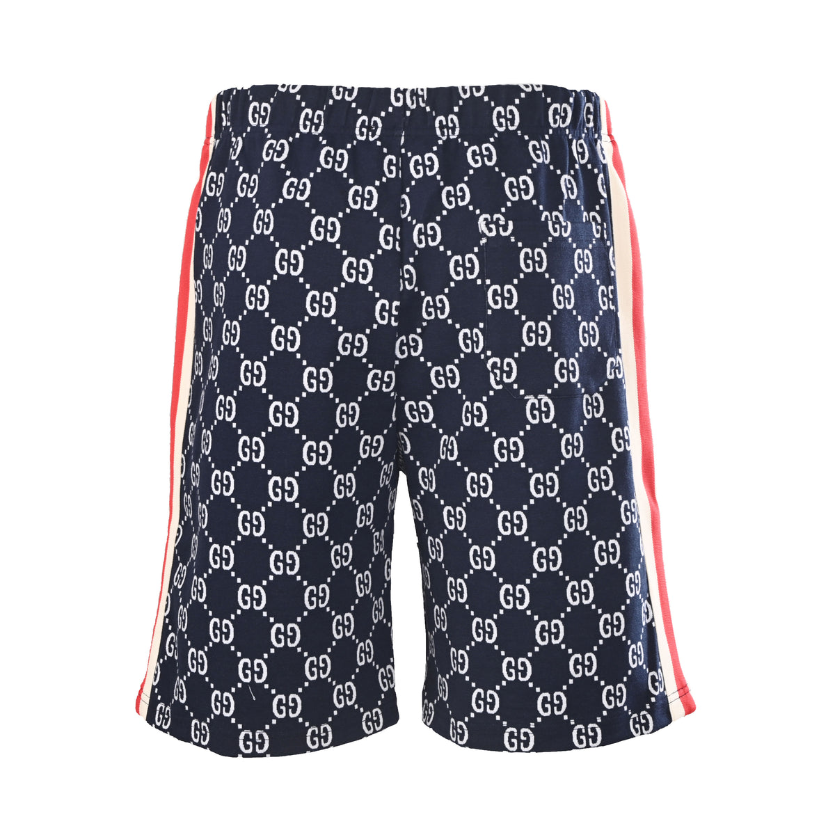 Gucci GG Jacquard Side Stripe Relaxed-Fit Shorts