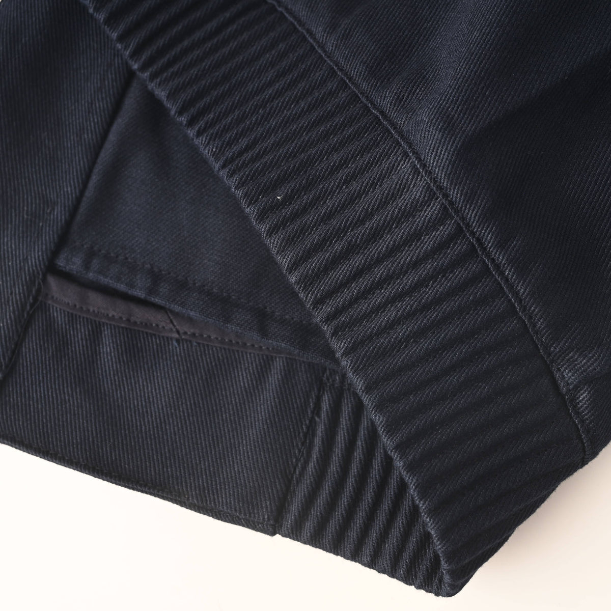 Christian Dior Gabardine Jacket with Embroidered Square Logo Patch, Smart-Casual Outerwear
