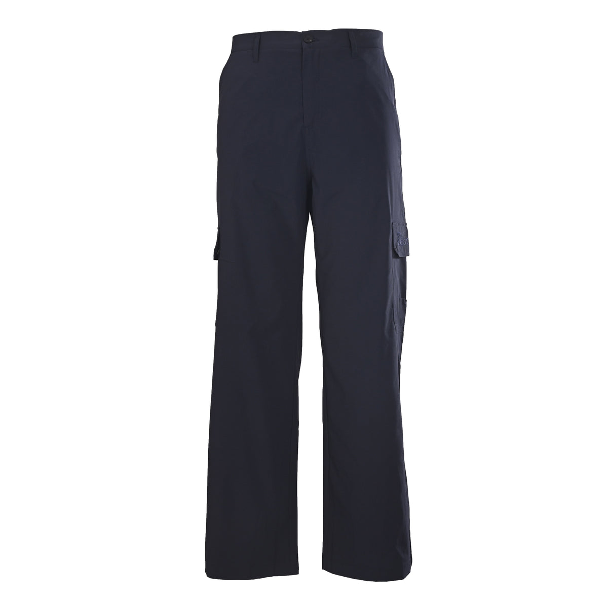 Christian Dior CD Letter Embroidered Utility Pants with Button Details for Workwear-Inspired Streetwear