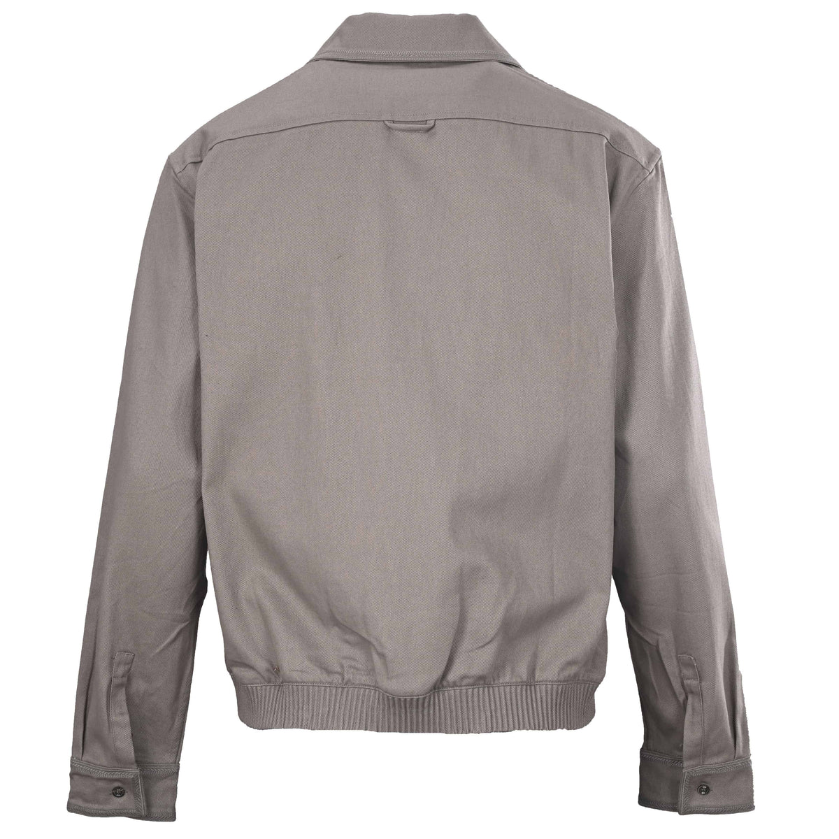 Christian Dior Gabardine Jacket with Embroidered Square Label for Smart Casual Outfits
