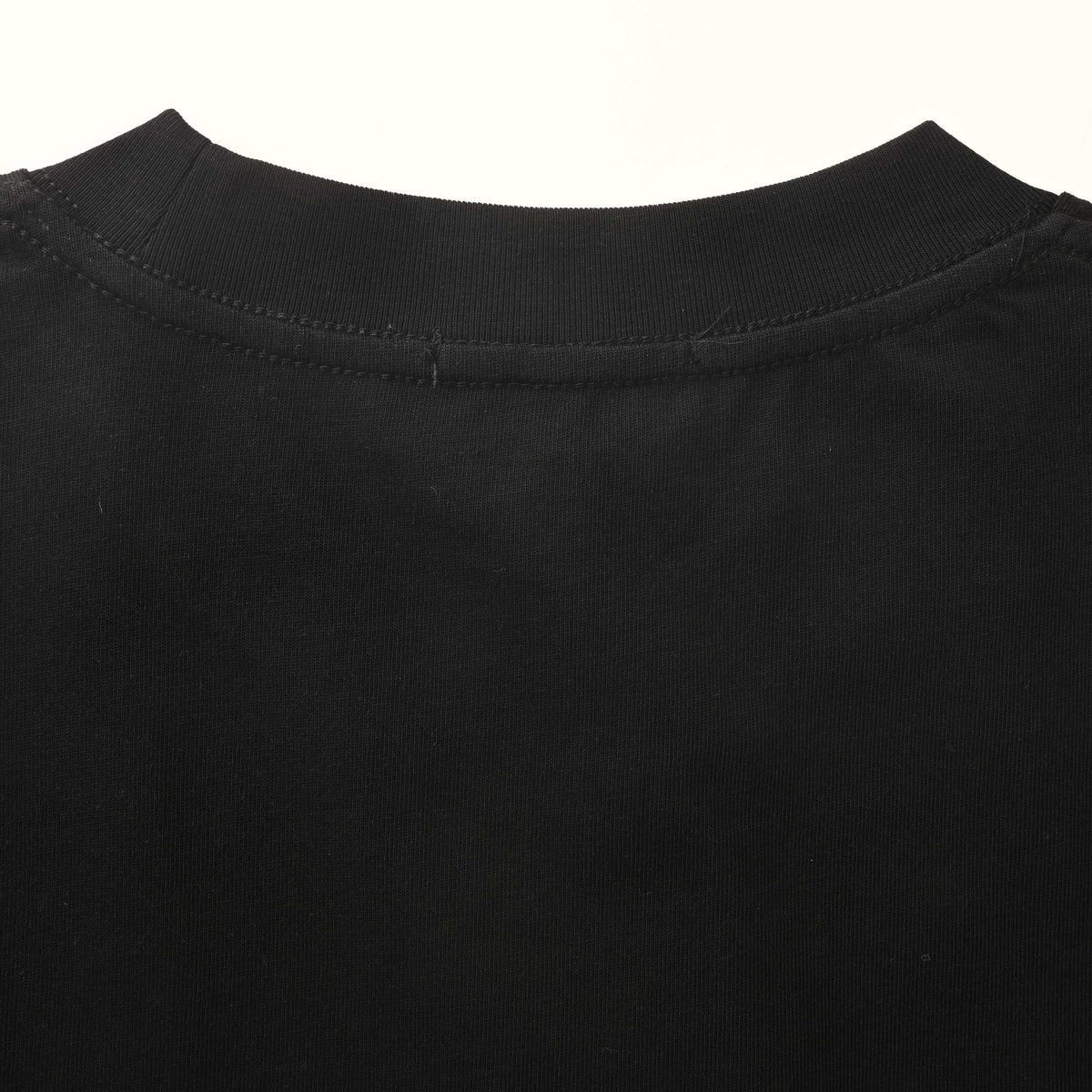 Christian Dior Large Script Slogan T-Shirt, Chain-Stitch Embroidery Short Sleeve Streetwear Tee