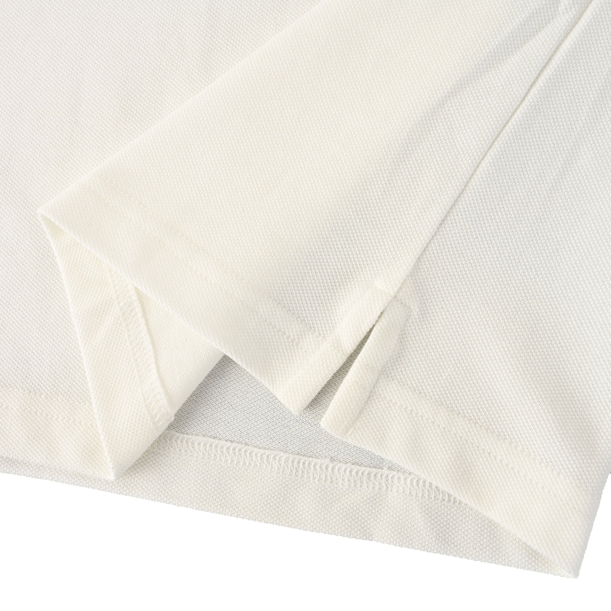 Gucci White Cotton Piqué Logo Collar Polo Shirt