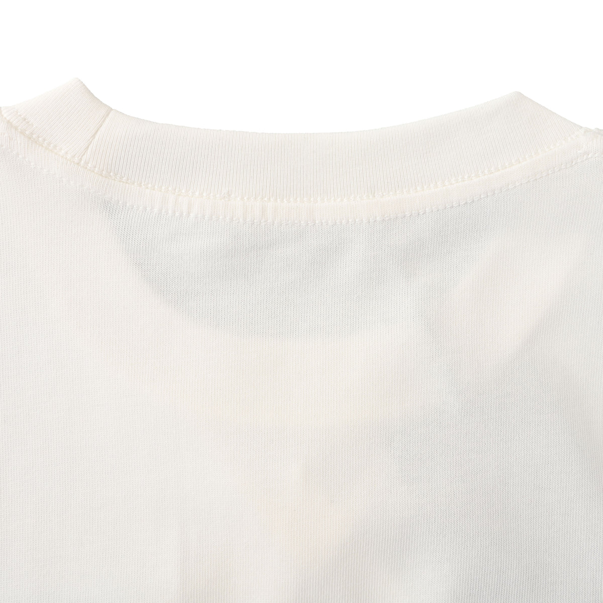 Gucci White Firenze Tonal Logo Embroidered Long-Sleeve T-Shirt