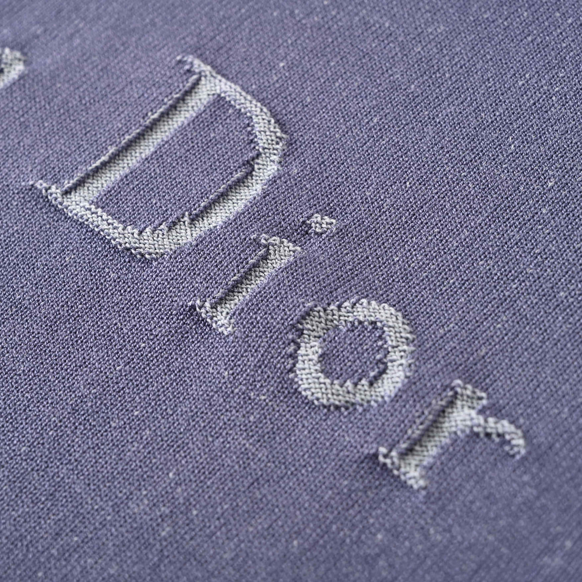 Christian Dior Logo Knit Short-Sleeve T-Shirt for Everyday Casual and Layered Streetwear Outfits