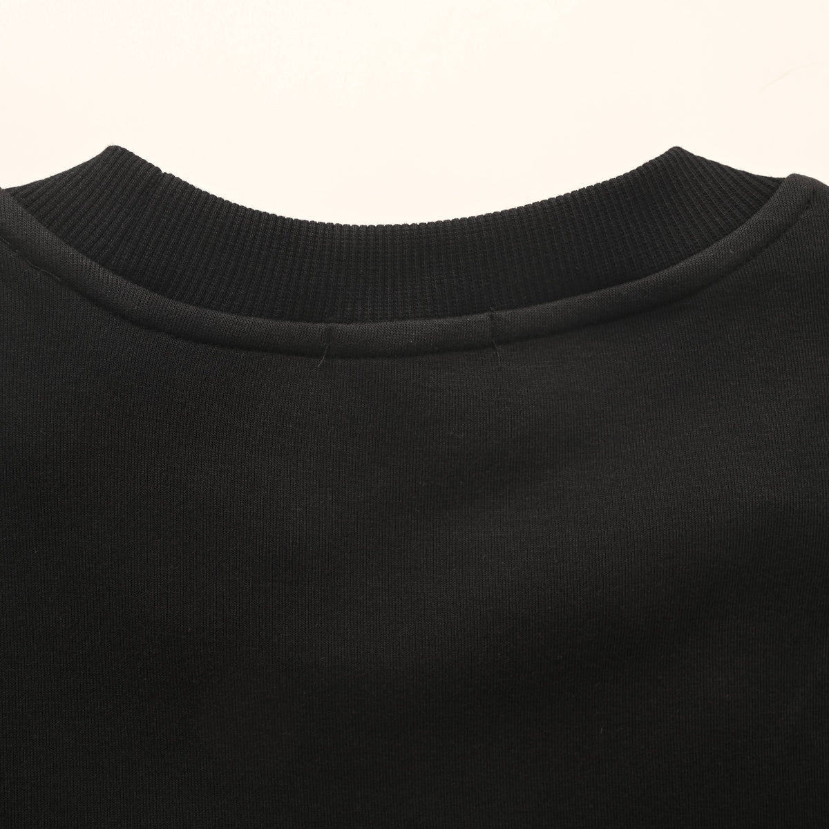 Christian Dior Four-Leaf Clover Embroidered Crewneck Sweatshirt, Casual Motif Pullover for Layering