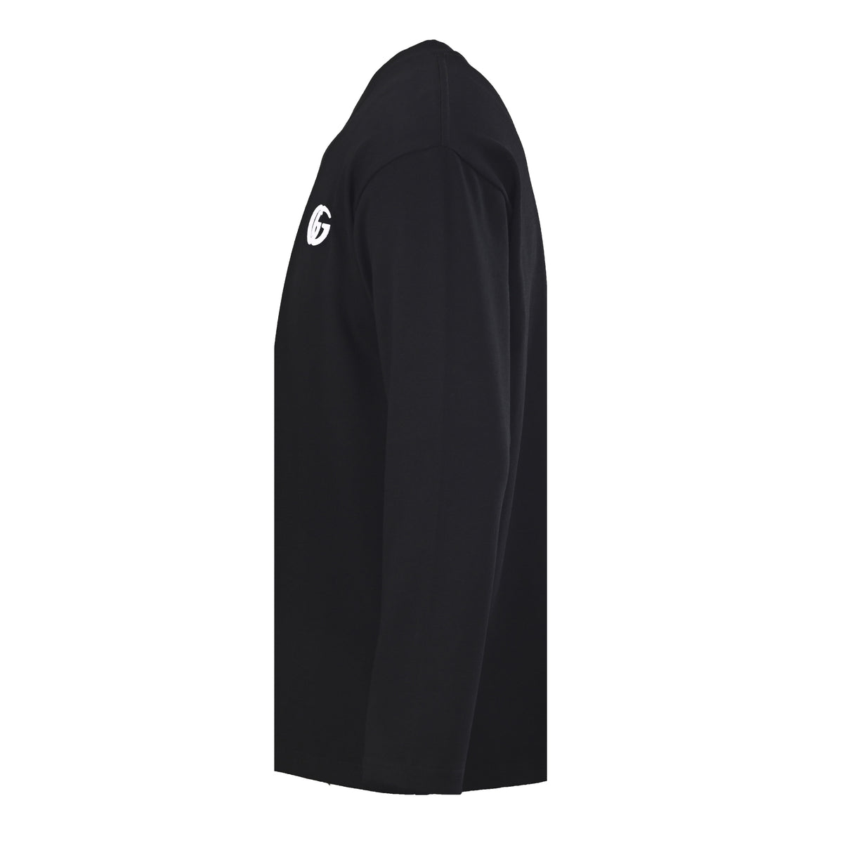 Gucci Unisex Embroidered Interlocking G Long-Sleeve T-Shirt
