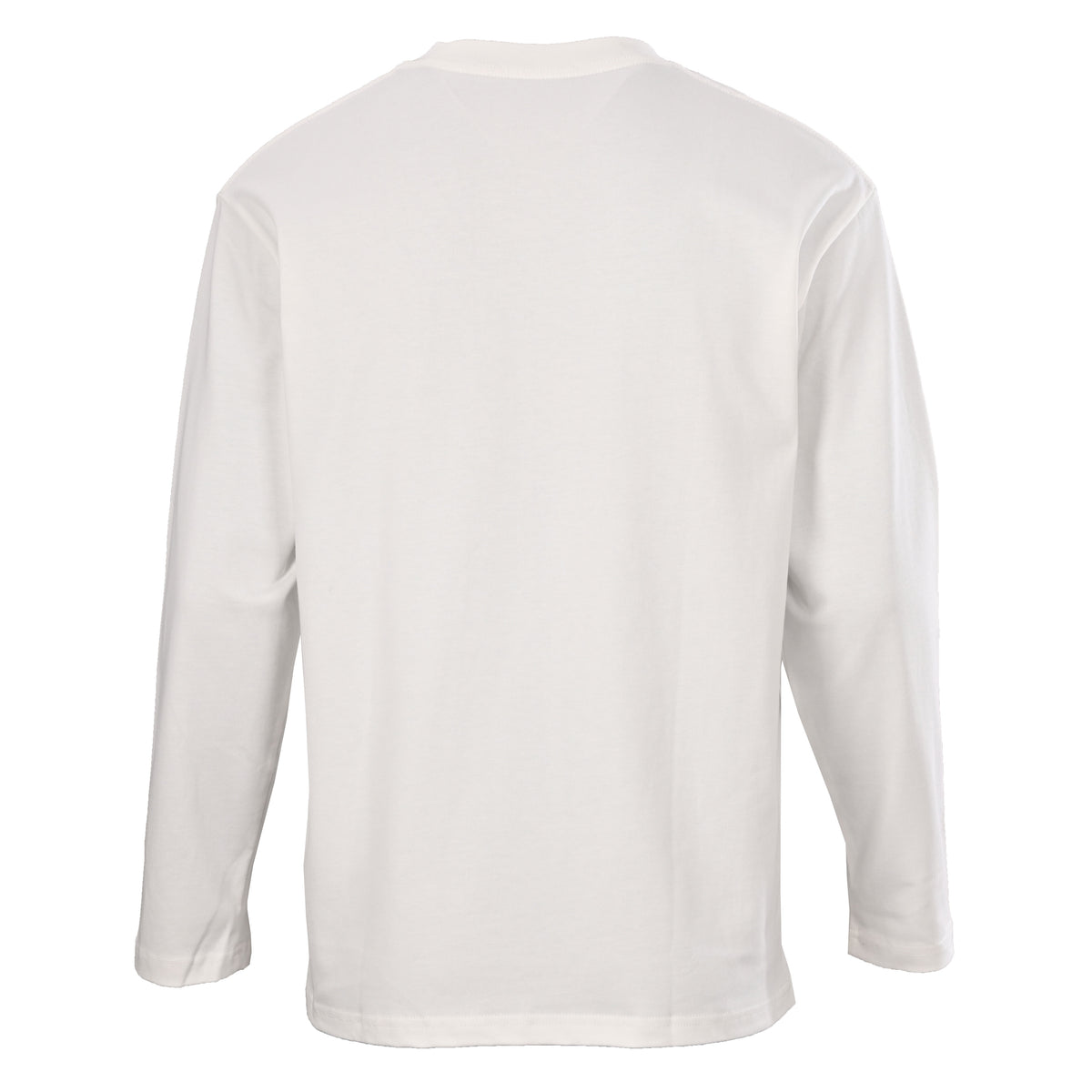 Gucci White Firenze Tonal Logo Embroidered Long-Sleeve T-Shirt