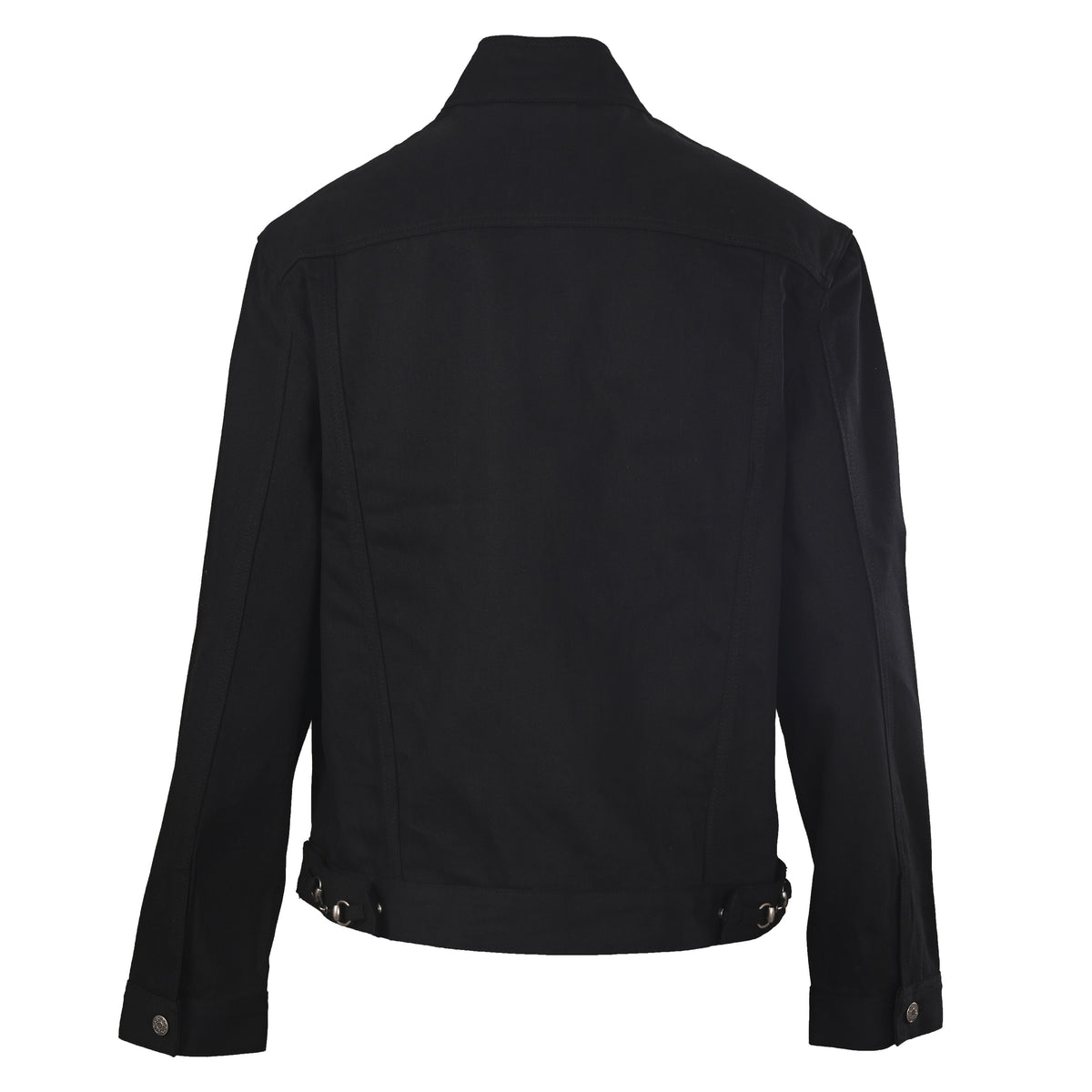 Gucci Unisex Horsebit Detail Twill Biker Jacket