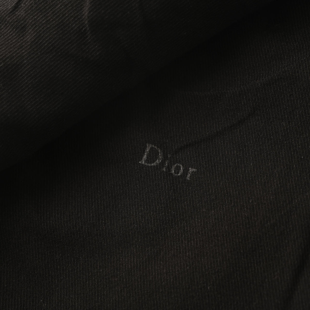 Christian Dior Collared Zip-Up Jacket with Buckle Hem Detail, Casual Layering Outerwear