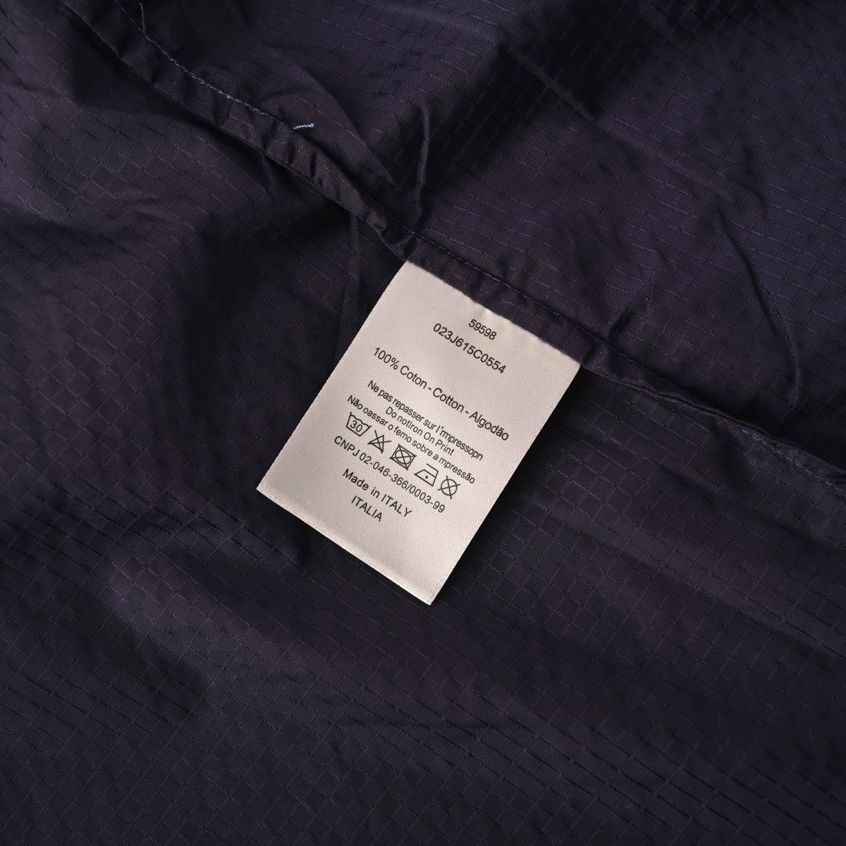 Christian Dior Utility-Style Multi-Pocket Jacket with Zip Fastening for Casual Layering and Streetwear Looks