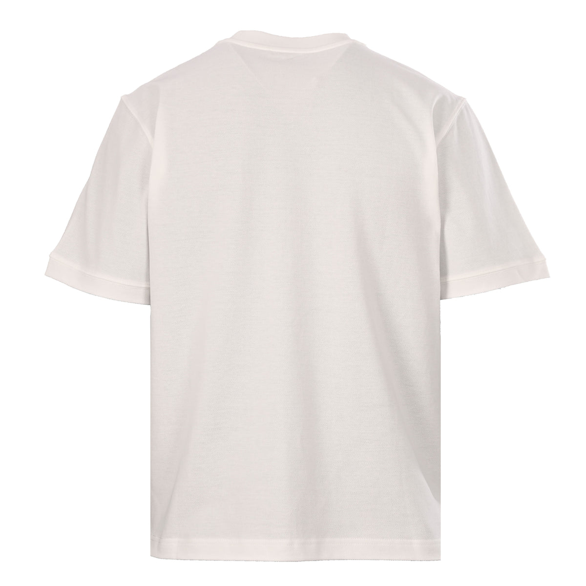 Gucci White Cotton Piqué Horsebit Embroidered Pocket T-Shirt