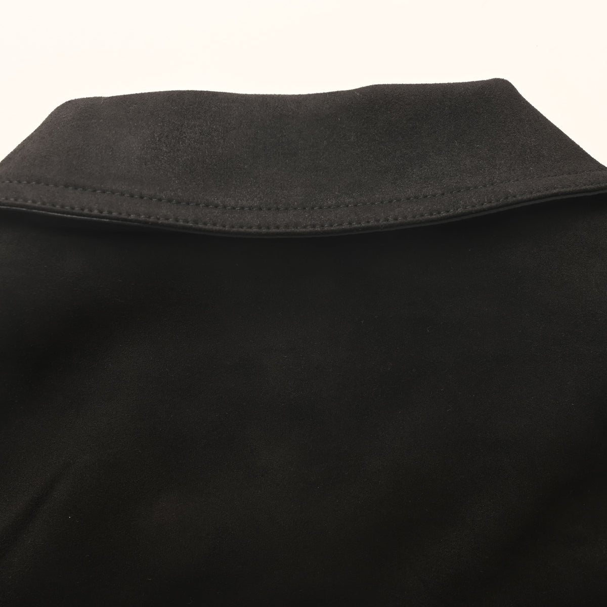 Christian Dior Jacket with Suede Sheepskin Collar and Embossed Lettering Pocket Detail