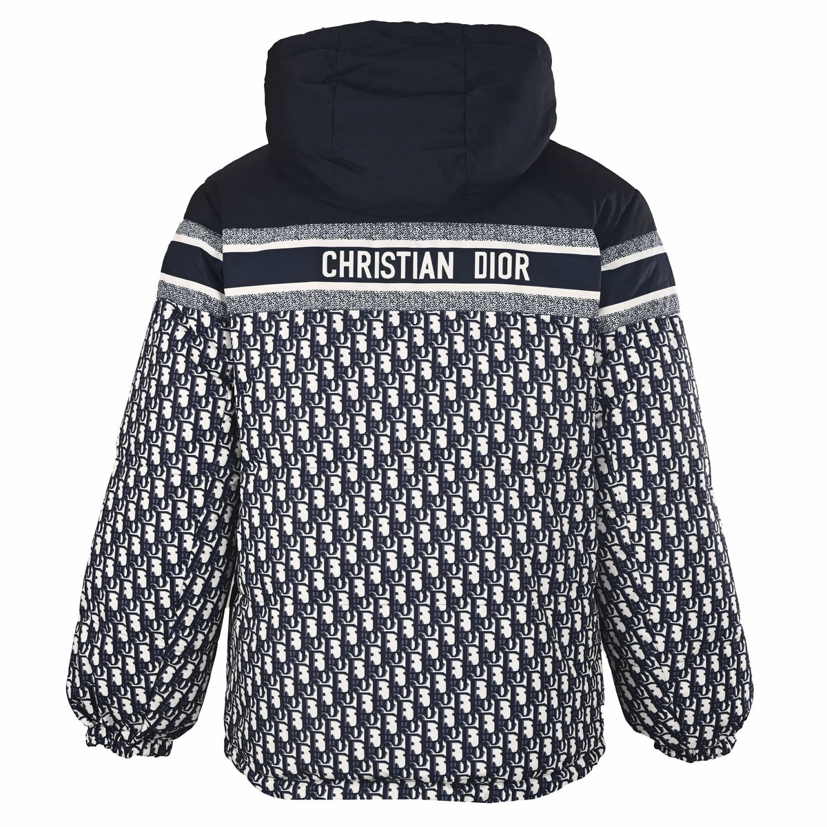 Christian Dior Reversible Down Jacket with Classic All-Over Monogram, Winter Outerwear