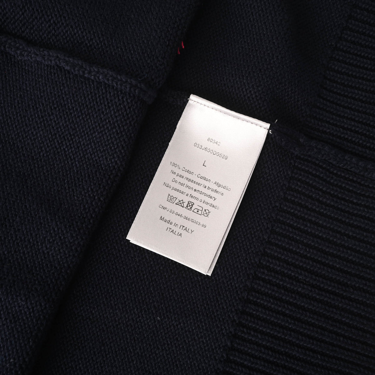 Christian Dior Jacquard Lettering Cardigan, Patterned Knitwear for Everyday Layered Looks