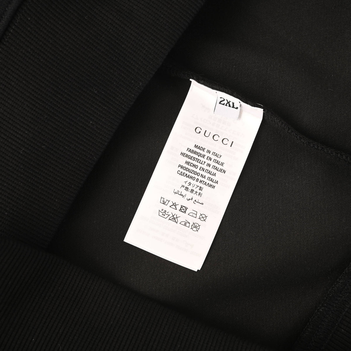 Gucci Monogram Shield Patch Crewneck Sweatshirt