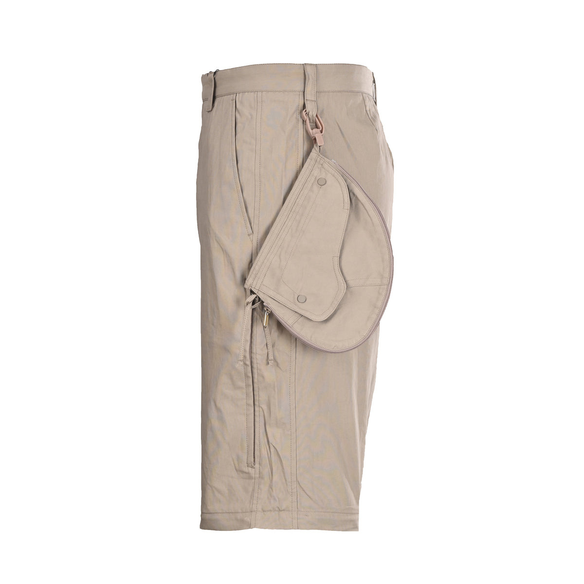 Christian Dior Utility Cargo Pants with Detachable Saddle Bag and Full-Length Workwear Styling