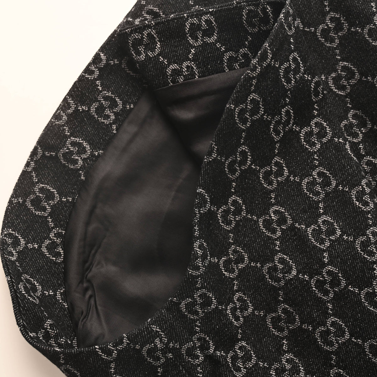 Gucci Jacquard Shirt Jacket with Contrast Pockets