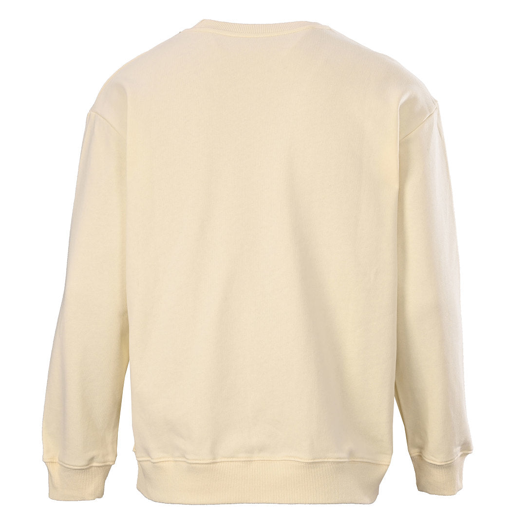 GUCCI Cream Snoopy and Sunflower Cotton Sweatshirt