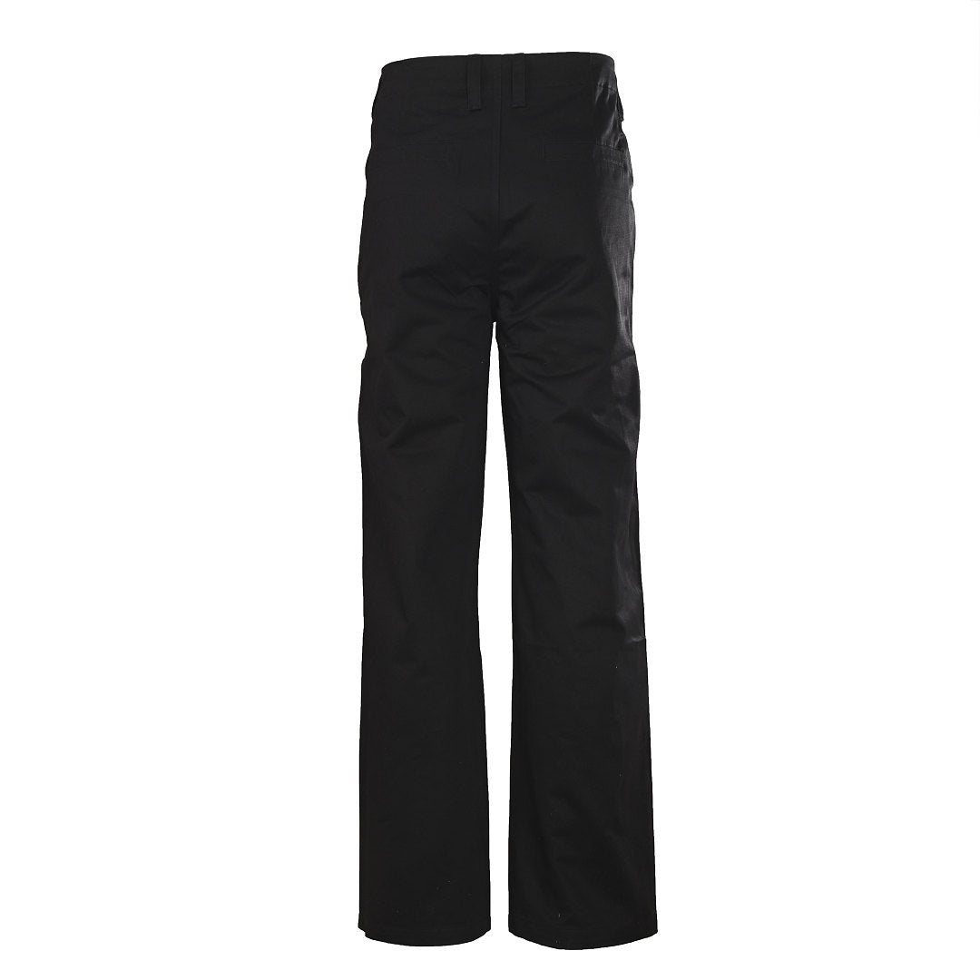GUCCI Black Cotton Twill Straight-Leg Pants
