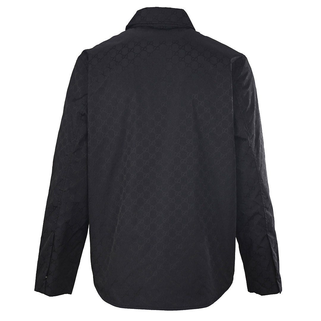 GUCCI GG Jacquard Jacket with Zip Pockets